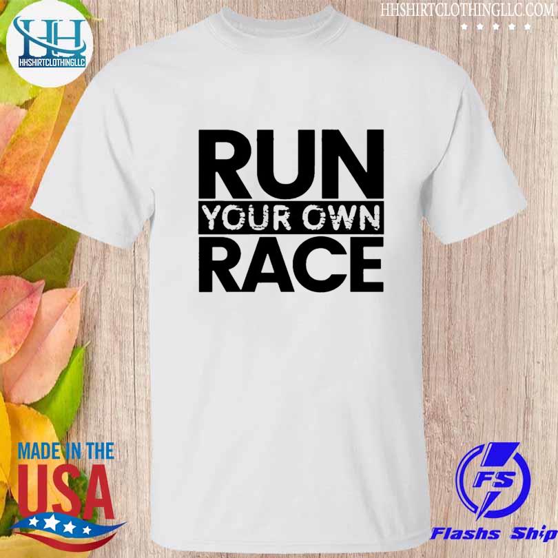 Arif haikal run your own race-softstyle shirt