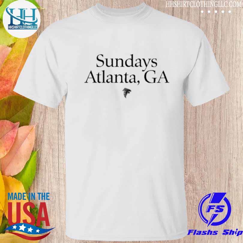 Atlanta falcons sundays atlanta ga shirt
