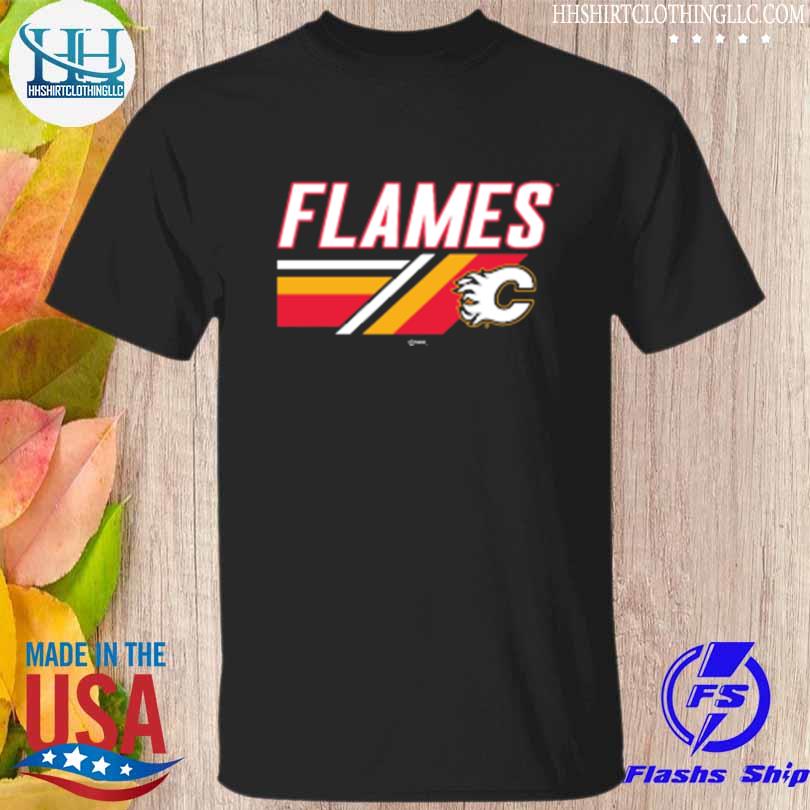 Calgary flames black team jersey inspired shirt
