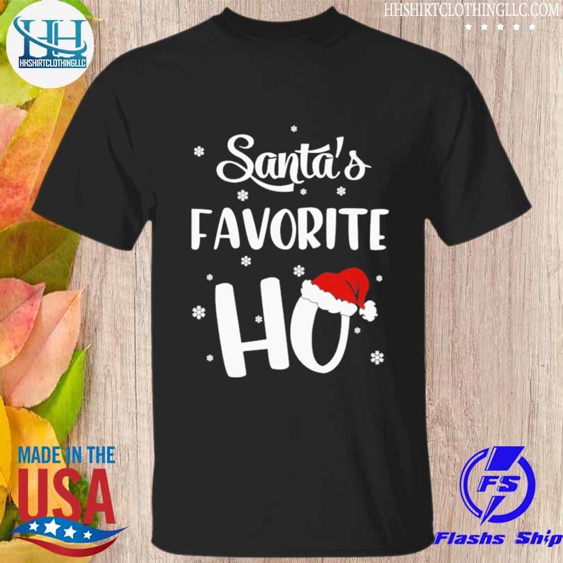 Funny santa's favorite ho Christmas sweater