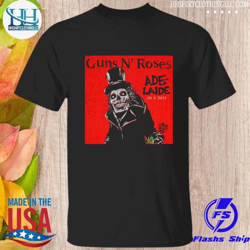 Guns n roses poster 2022 adelaide shirt