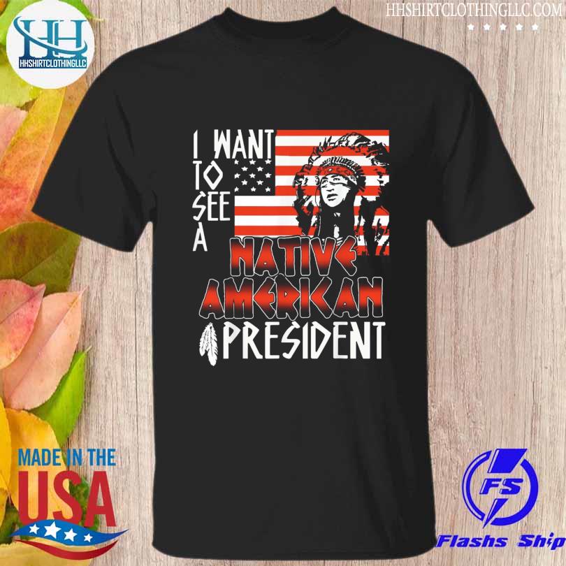 I want to see a native American anti biden 2024 shirt