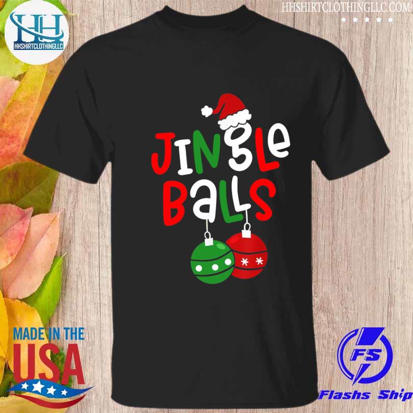Jingle balls and tinsel tits matching Christmas couple sweater