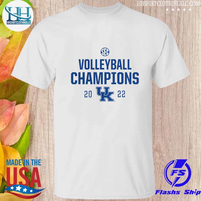 Kentucky wilDcats 2022 sec volleyball regular season champions shirt