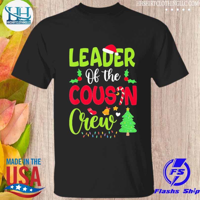 Leader of the cousin crew Christmas family xmas sweater