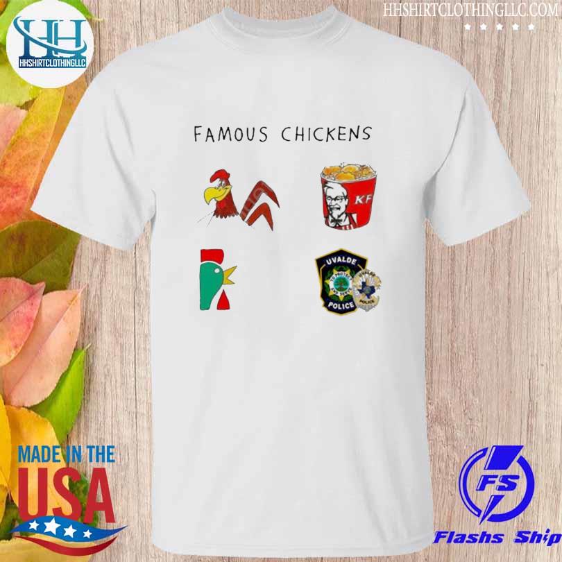 Luke rudkowski famous chickens kf uvalde police shirt