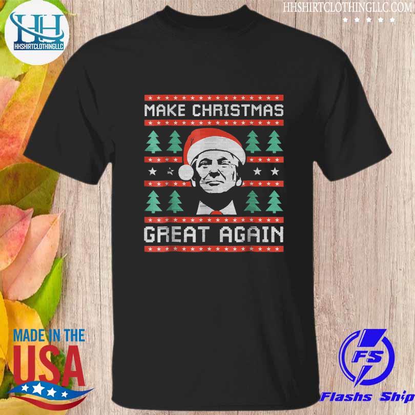 Make Christmas great again Donald Trump's ugly Christmas sweater