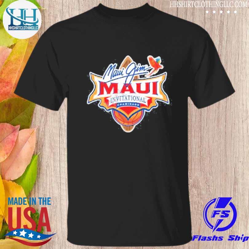 Maui jim maui invitational chaminade logo shirt