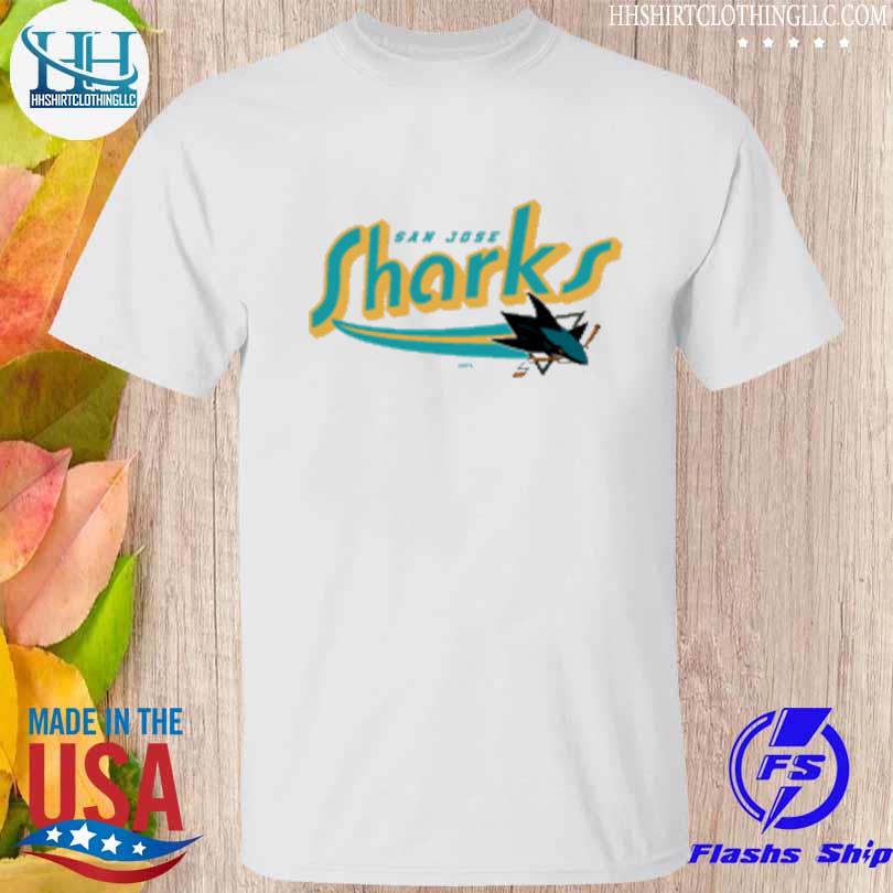 Nhl san jose sharks white team jersey inspired shirt