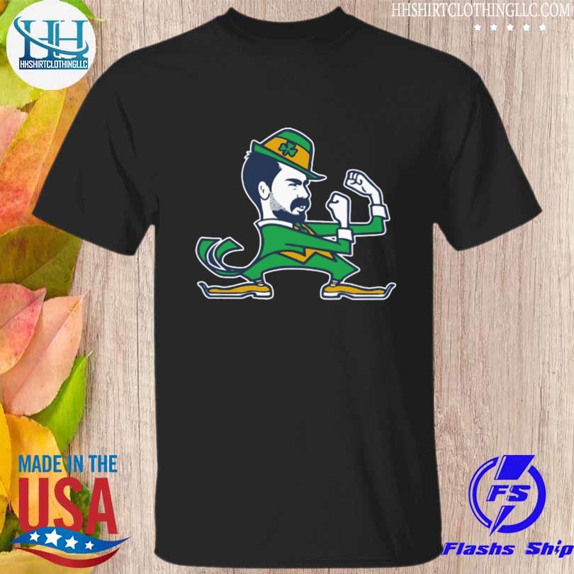 Notre dame leprechaun fighting go irish shirt