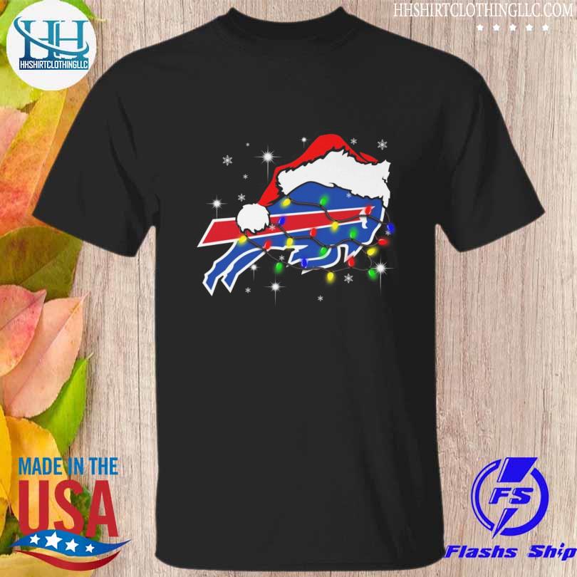 Santa Hat Toronto Blue Jays Logo Christmas Light Shirt - Freedomdesign