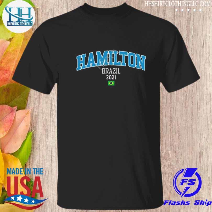 Original hamilton Brazil 2021 Shirt