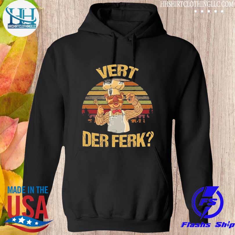 Premium vert Der ferk vintage s hoodie den