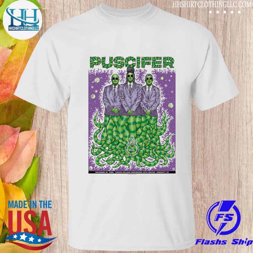 Puscifer november 22 2022 yavapai college performing arts center shirt