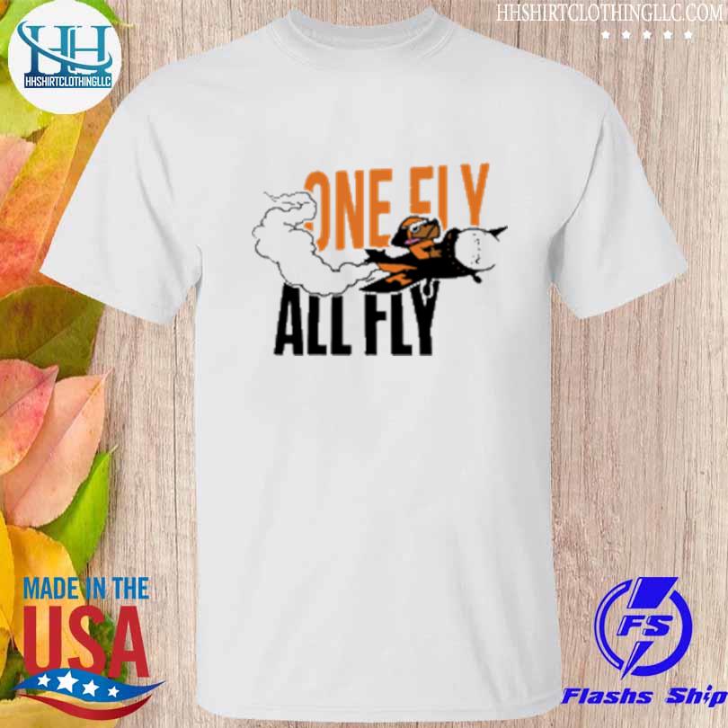 Tennessee volunteers smokey one fly all fly shirt