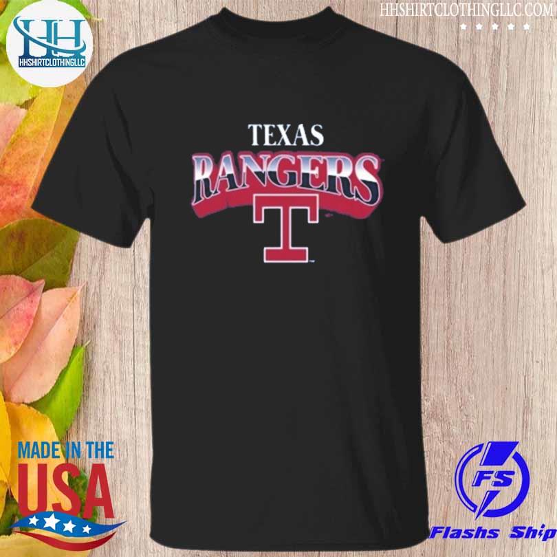 Texas rangers cooperstown collection rewind arch shirt