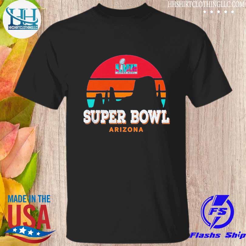 Toddler Navy Super Bowl LVII Rainbow vintage 2022 shirt