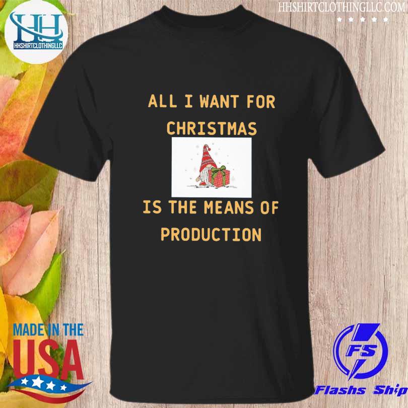 All I want for Christmas is the means of production sweater