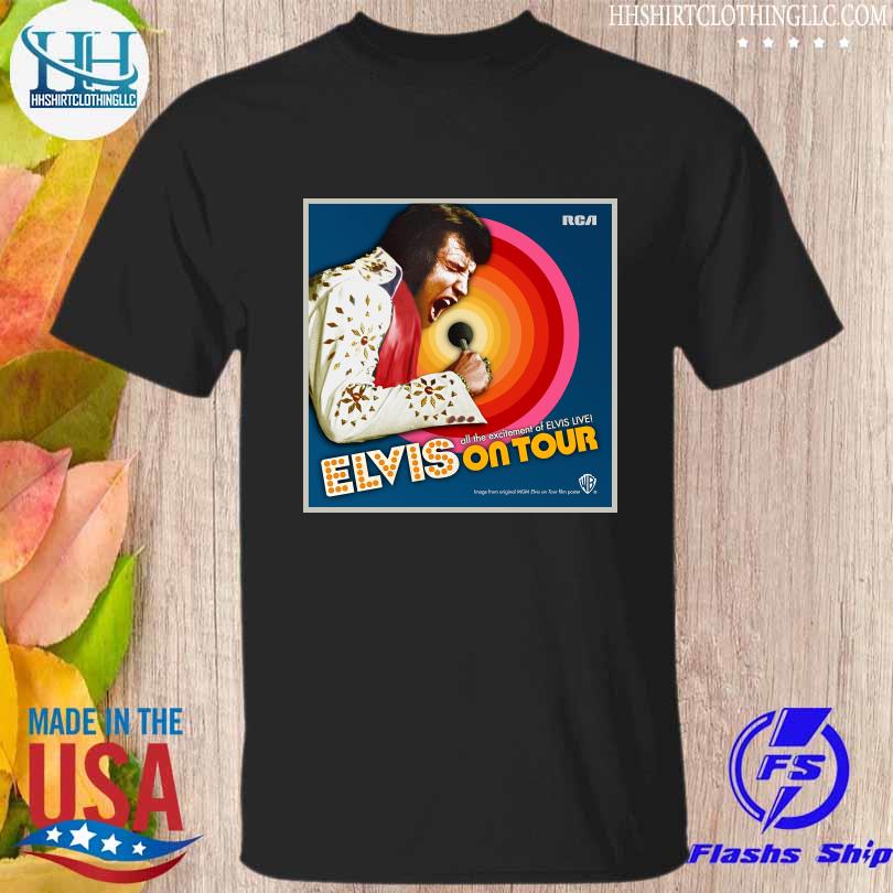 Alvis all the excitement of elvis live on tour shirt