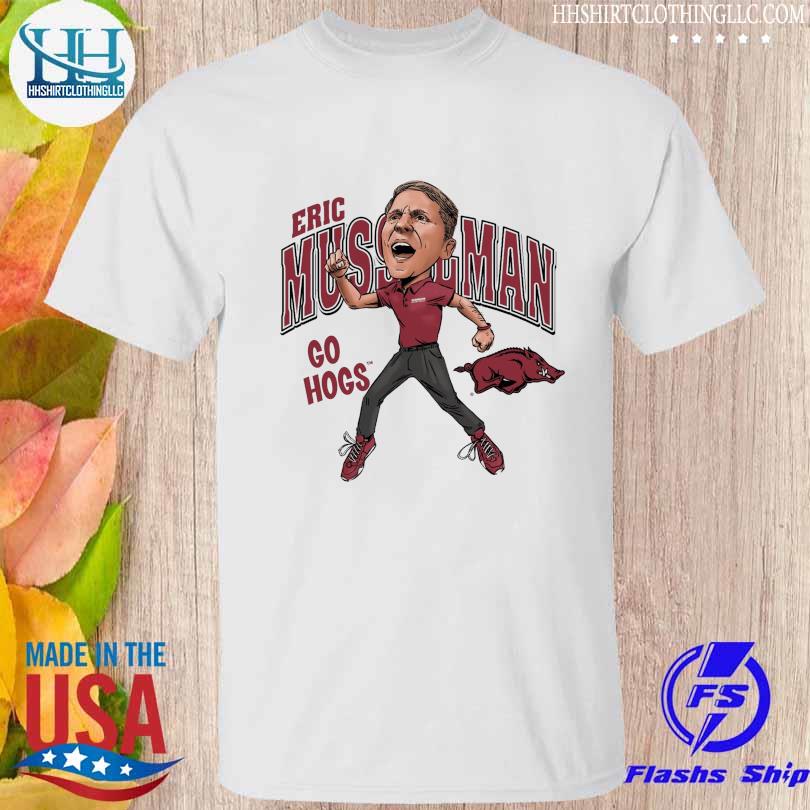 ArKansas eric musselman caricature go hogs shirt