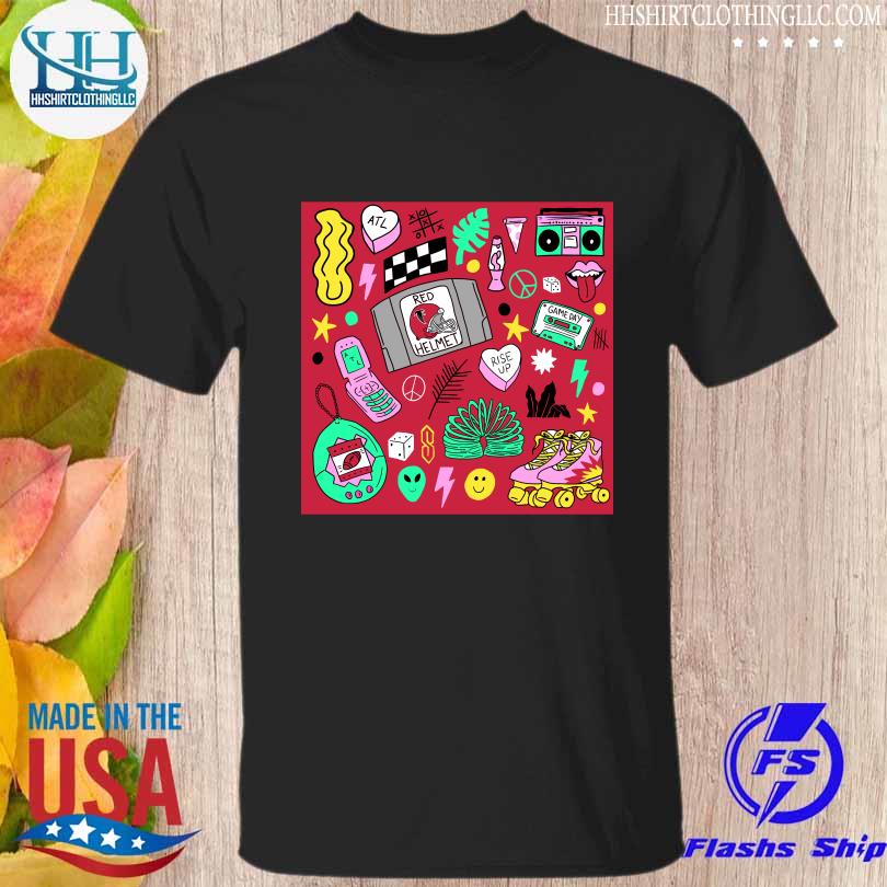 Atlanta Falcons I was like peace in groove shirt