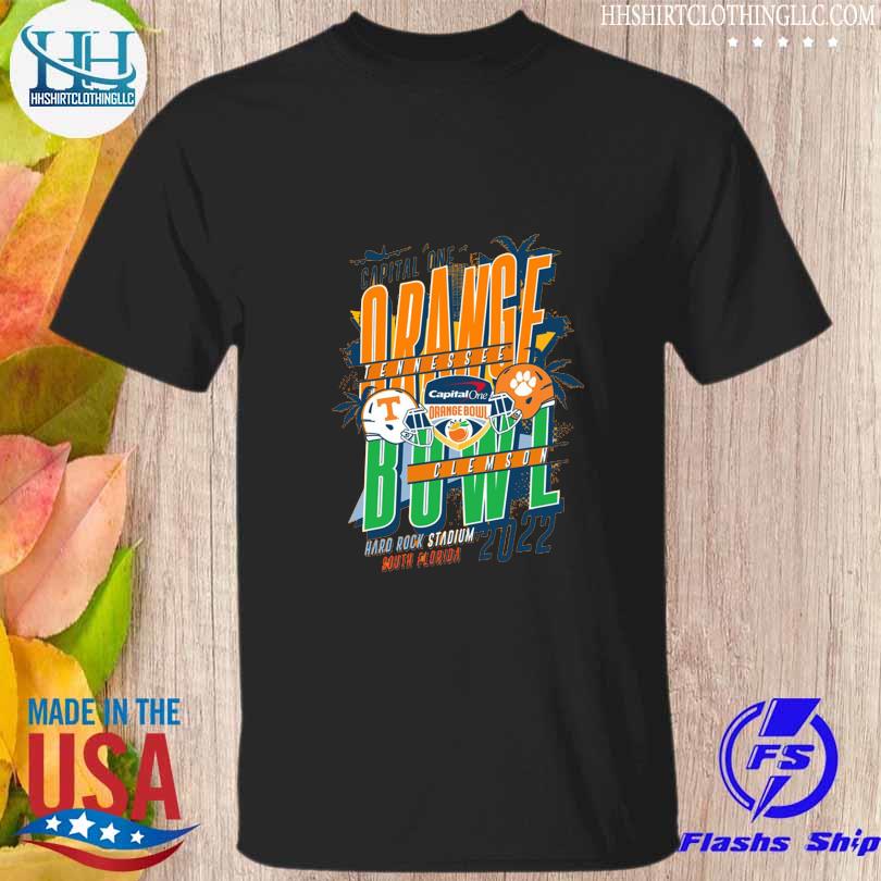 Capital on Orange Tennessee Vs Clemson Hard rock Stadium South florida 2022 shirt