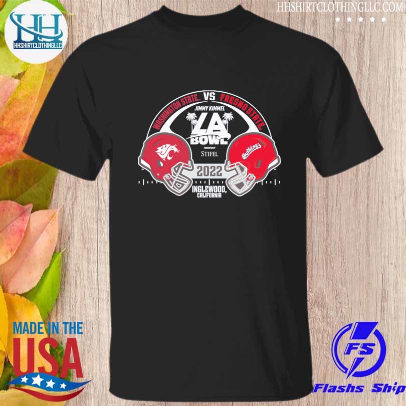 Fresno state bulldogs vs. Washington state jimmy kimmel la bowl Inglewood shirt