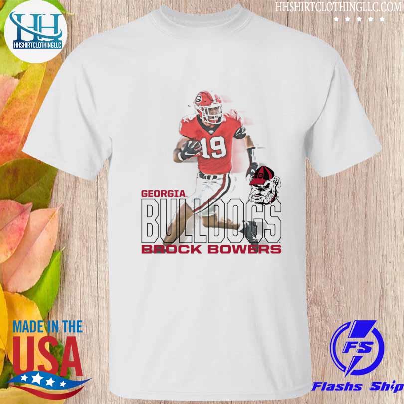 Georgia Bulldogs Brock bowers run shirt
