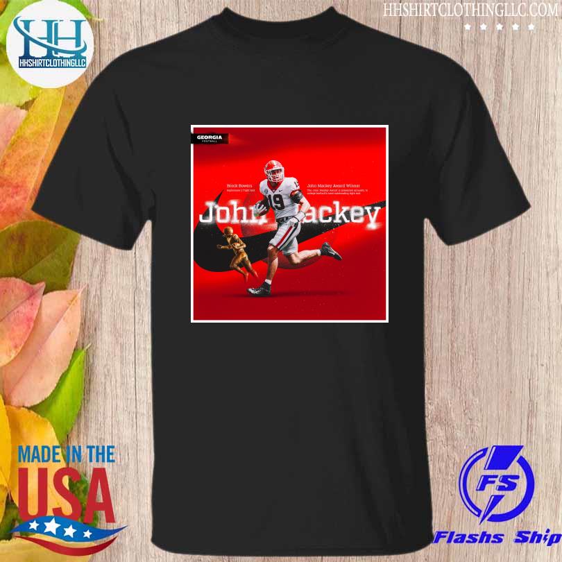 Georgia Football John Mackey Award Winner shirt