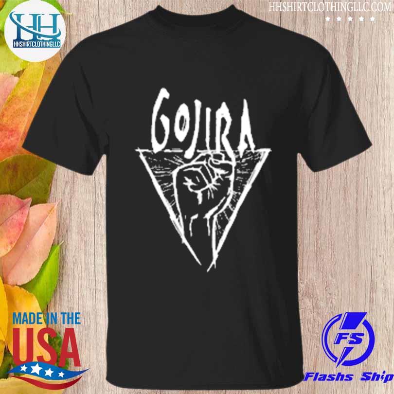 Gojira power glove logo shirt