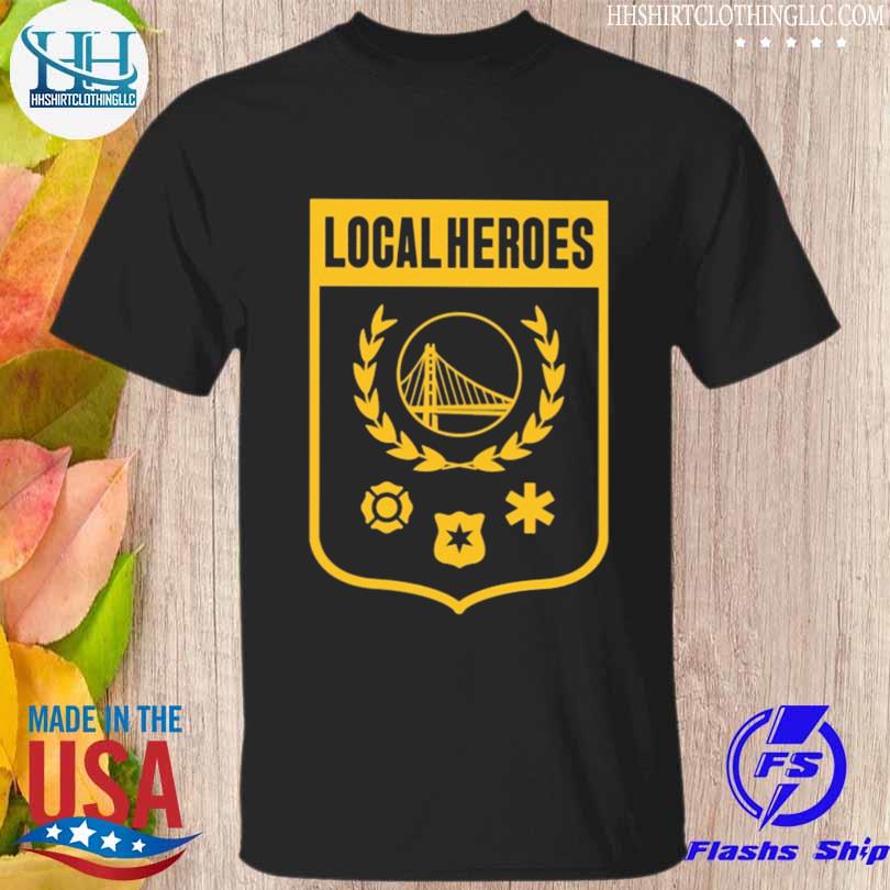 Golden state warriors local heroes game shirt