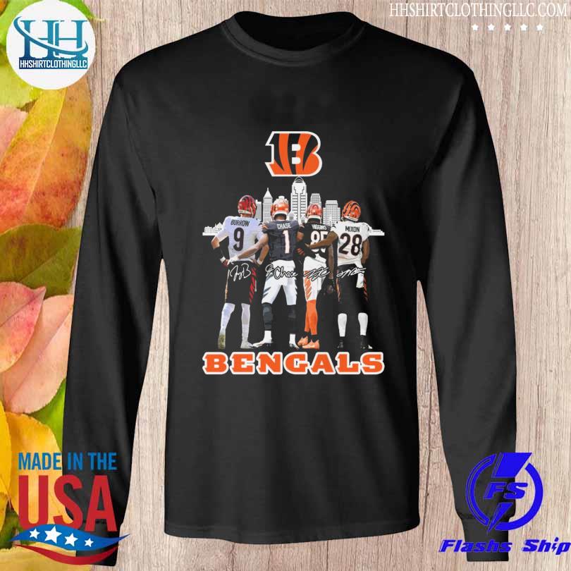 Cincinnati Bengals: Joe Burrow, Ja'Marr Chase, Joe Mixon and Tee Higgi