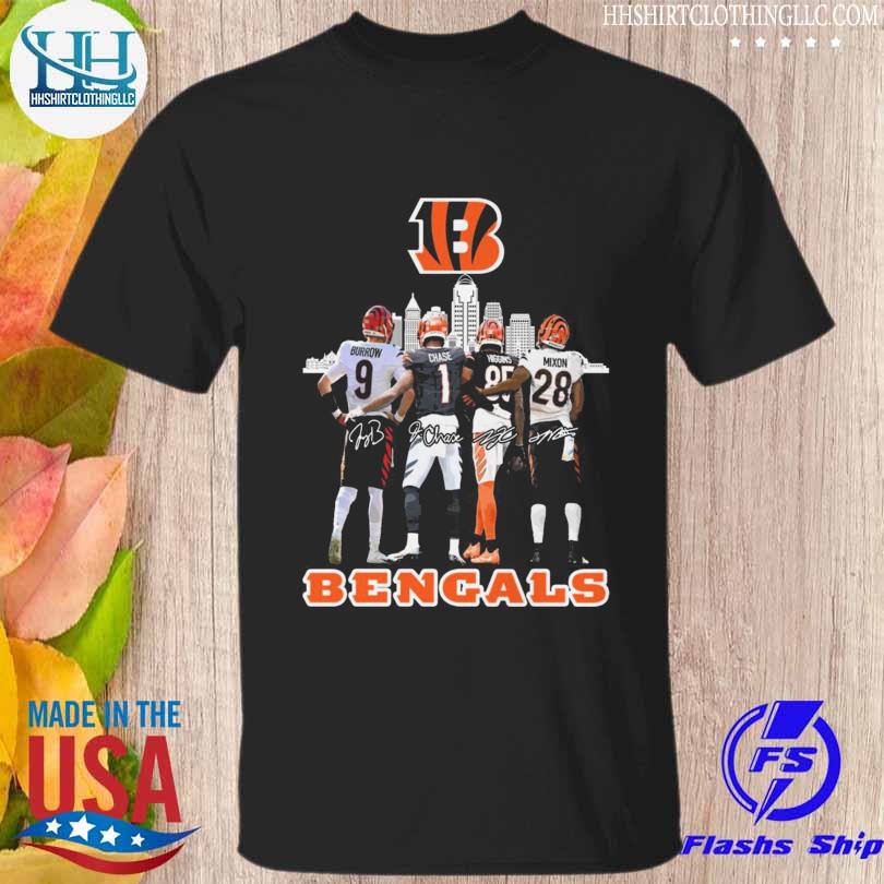 Daddy You Are As Fast As Jamarr Chase Joe Burrow Tee Higgins Joe Mixon  Bengals Best Dad Shirt, hoodie, sweater, long sleeve and tank top