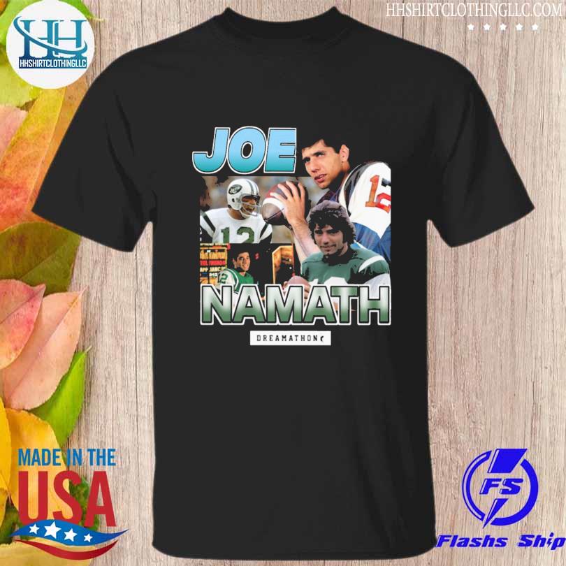 Joe namath new york jets dreamathon shirt