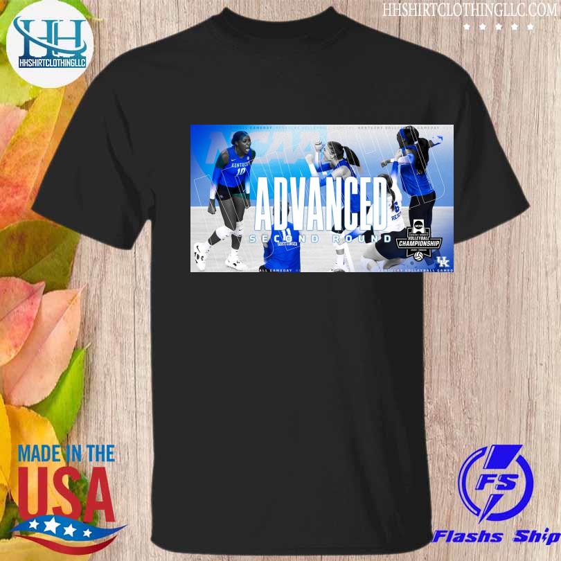 Kentucky volleyball advanced second round ncaa division I women's volleyball championship 2022 omaha shirt
