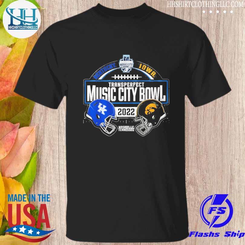 Kentucky Vs Iowa transperfect music city bowl 2022 shirt