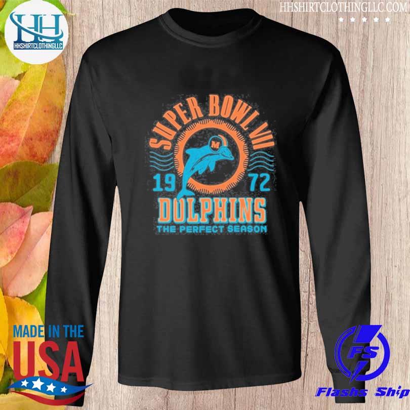 Official miami Dolphins Super Bowl VII 1972 Perfect Season shirt