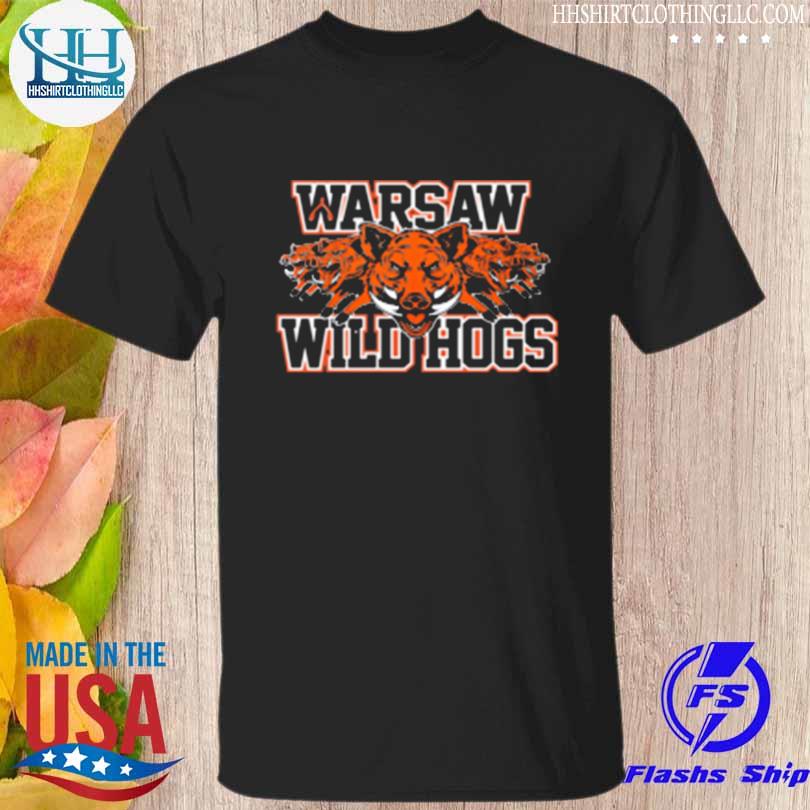 Michael curtis warsaw wild hogs 2022 shirt