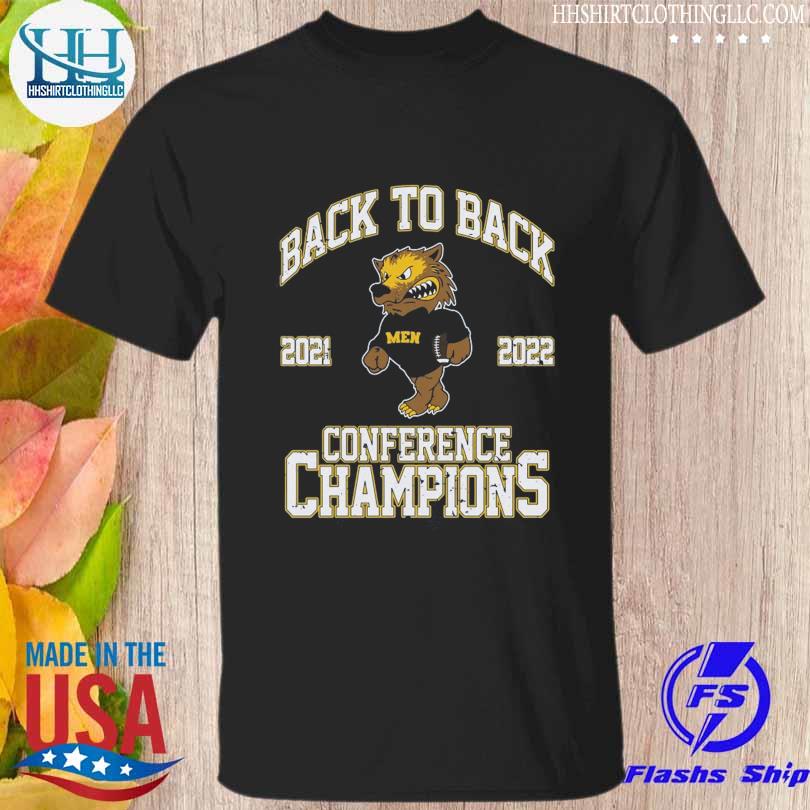 Michigan Back to back conference champions 2021 2022 shirt