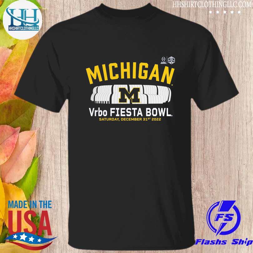 Michigan wolverines college football playoff 2022 fiesta bowl shirt