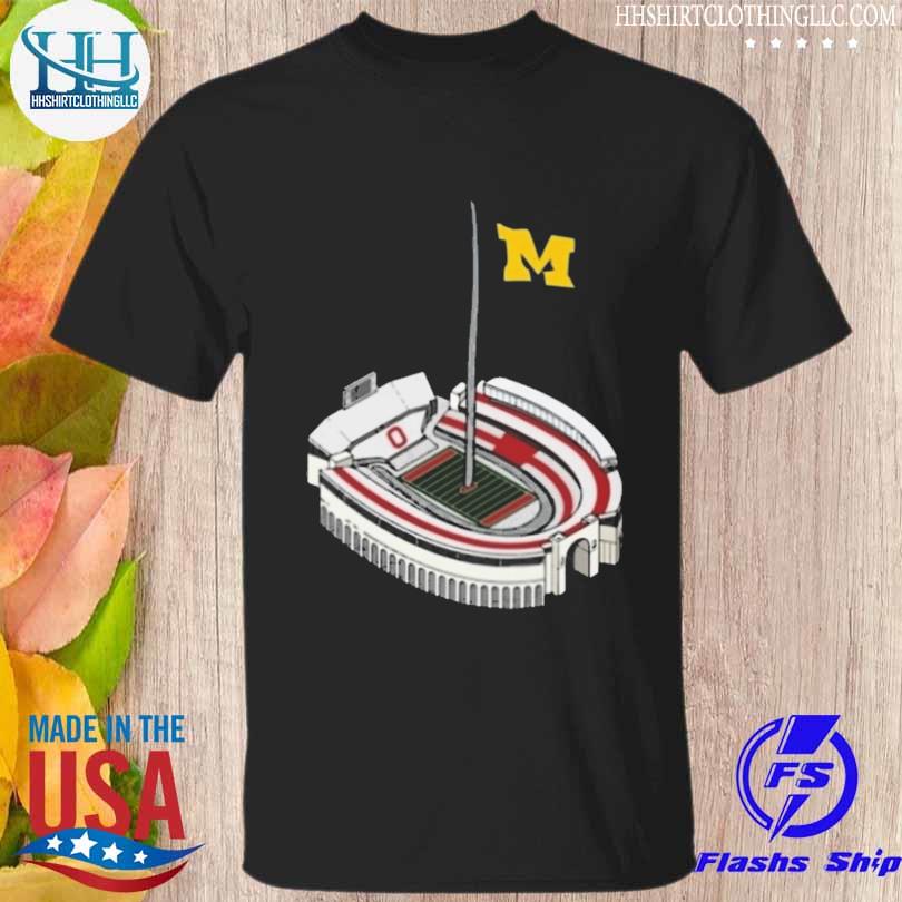 Michigan Wolverines flag pitch 2022 shirt