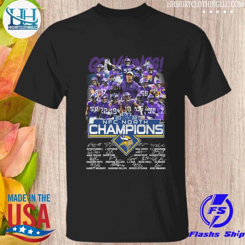 2022 NFC North Division Champions Minnesota Vikings 2008-2022 Shirt,  hoodie, sweater, long sleeve and tank top