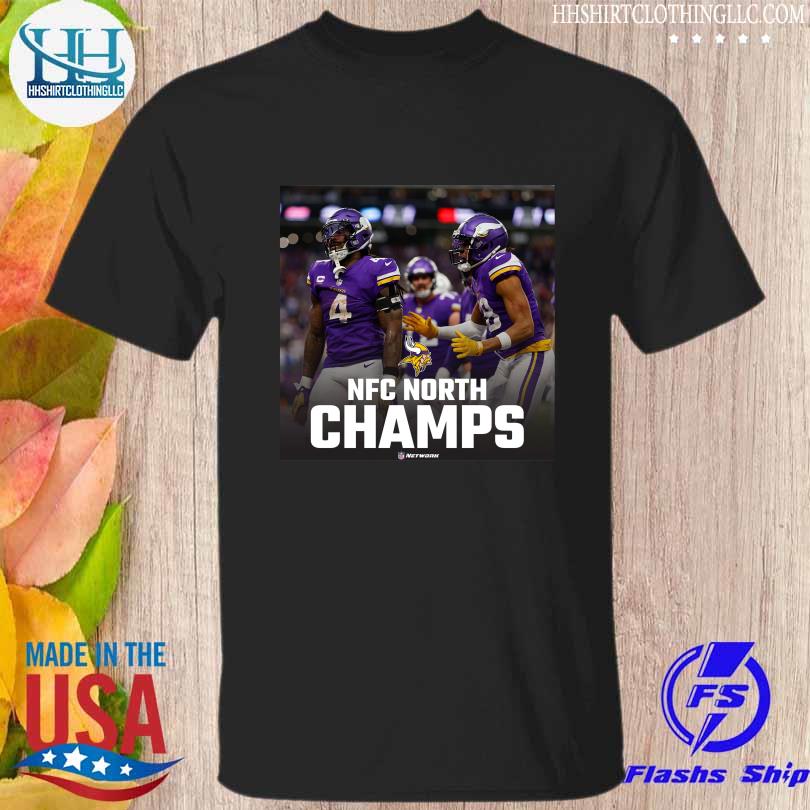 Minnesota Vikings Nike 2022 NFC North Division Champions Locker Room Trophy  Collection T-Shirt, hoodie, sweater, long sleeve and tank top