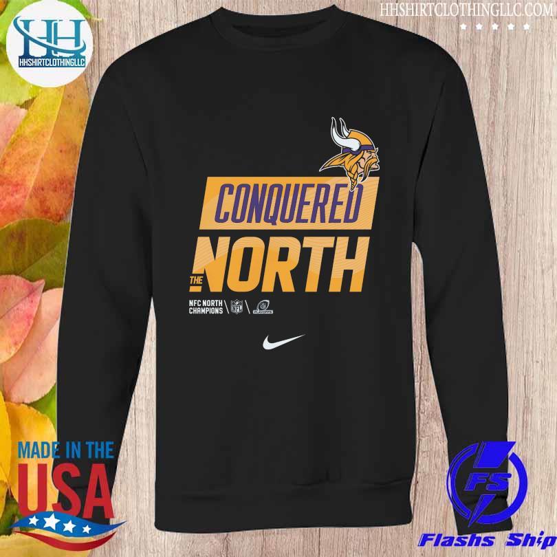 Minnesota Vikings 2022 NFC North Division Champions Locker Room Trophy  Collection T-Shirt, hoodie, sweater, long sleeve and tank top