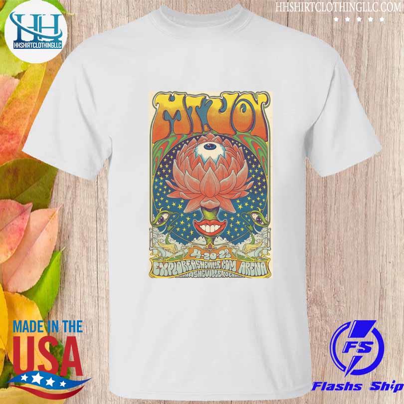 Mt joy asheville 2023 april 20th explore asheviile arena shirt