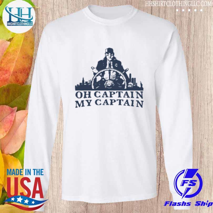 New York Yankees Aaron Judge oh Captain my captain shirt, hoodie, sweater,  long sleeve and tank top