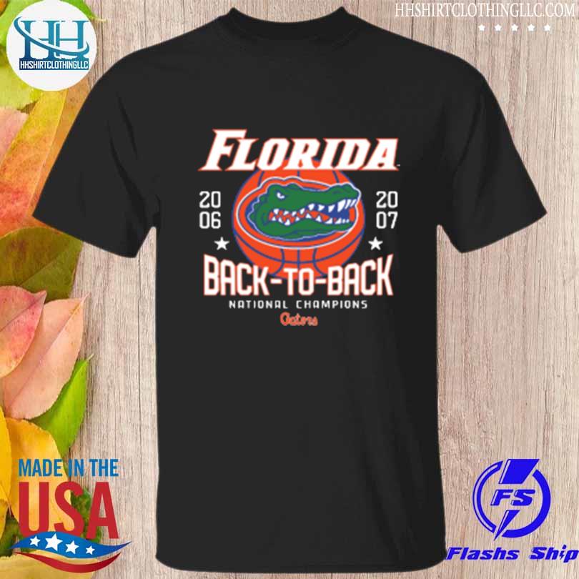 Nfl florida gators back to back basketball champs shirt