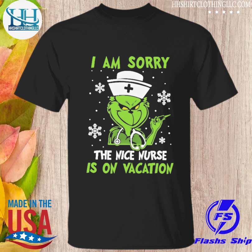 Nurse I am sorry the nice nurse is on vacation christmas sweater