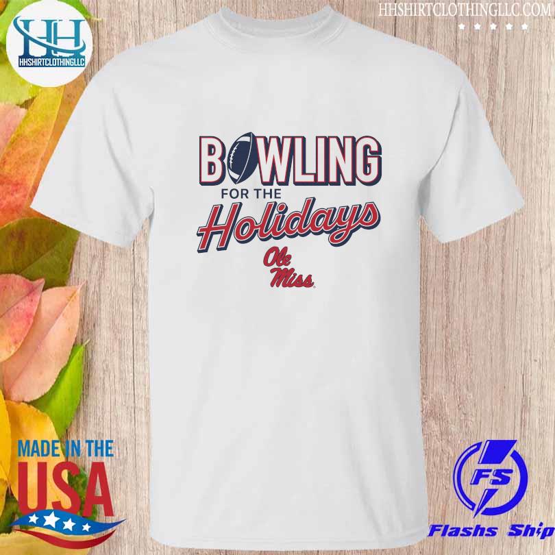 Ole miss rebels bowling for the holidays shirt