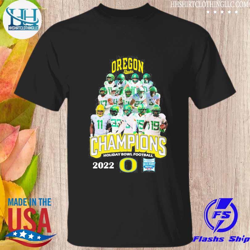 Oregon Ducks Champions holiday bowl football 2022 shirt